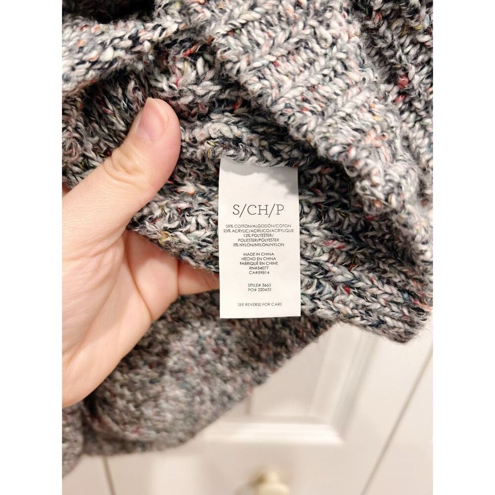 Cabi Embrace Cardigan Gray Fleck Size S - Picture 8 of 9